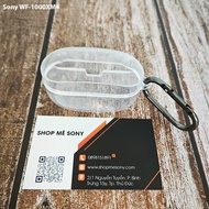 Case ốp slicon trong suốt Sony WF-1000XM4 kèm móc phiên bản mới