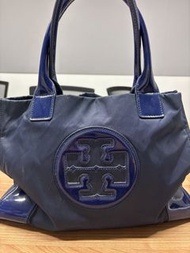 Tory Burch 尼龍漆皮手挽袋
