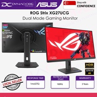 ROG Strix XG27UCG Dual mode Gaming Monitor – 27-inch 3840x2160, dual mode (4K 160Hz or FHD 320Hz), 1