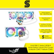 VALKYRIE C Series S-RGB IP White Edition Liquid CPU Cooler (Valkyrie C240/Valkyrie C360)