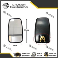 MTTP HICOM/ISUZU/HINO DUTRO SIDE MIRROR DOUBLE MIRROR 3 TON CERMIN SISI LORI TRUCK LORRY AKSESORI