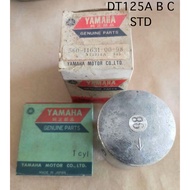 Piston + Ring Large Model Yamaha DT125A DT125B DT125C Genuine New made in Japan Stock Rare