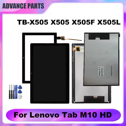 10.1" LCD For Lenovo Tab M10 HD TB-X505 X505F TB-X505L X505 TB-X505X Lcd Display Touch Screen Digiti