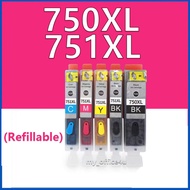 PGI 750 XL CLI 751 XL PGI 750XL CLI 751XL PGI750XL CLI751XL for  iP7270 iP8770 iX6770 MG5570 MG5670