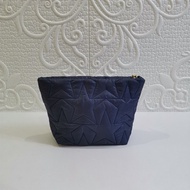 ESTEE LAUDER DARK BLUE NEW EDITION COSMETIC MAKEUP BAG