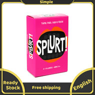 Splurt trò chơi thẻ bài trò chơi mối quan hệ sâu sắc hơn cho 2 người trò chơi thẻ bài