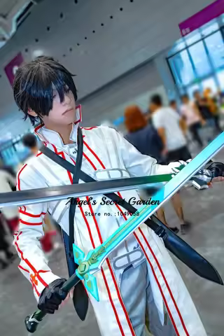 Customizable Kirito Cosplay Costume Halloween Party