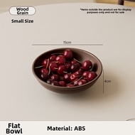 TAOCHUAN | Faux Wood Grain Serving Tray for Home Hotel Cafeteria