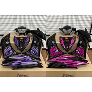 COVERSET LC135 V4-V7 API PURPLE II (V) , API BK.PINK (V) | BLACK COVER