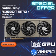 SAPPHIRE AMD Radeon RX 9070XT NITRO + Video Card [NEW]