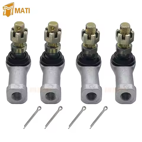 Left Right Tie Rod End Kit for Honda TRX200 TRX250 TRX300 TRX350 TRX400 TRX420 TRX450 TRX500 TRX520