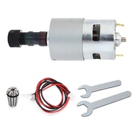 DC Motor CNC 775 Spindle Motor 100W 12-24VDC 20000RMP + ER11 Collet for DIY Mini CNC 3018 3018Pro 30