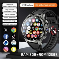 8GB128GB H19 Smart Watch 195-inch Amoled Large Screen 190 Rotary Camera 1900Mah Battery GPS WIFI And