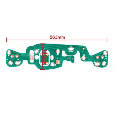 Speedmeter Printed Circuit Board for Ford Mustang 1969-1970 Instrument Cluster Panel Bezel Without T
