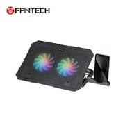 Fantech Laptop Cooling Pad RGB Notebook Cooler NC14 Kipas Pendingin NC11 NC12 NC13 NC20 NC30