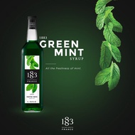 1883 Maison Routin French Green Mint Syrup