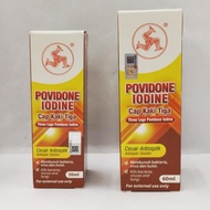 CAP KAKI TIGA POVIDONE IODINE