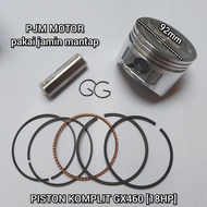 Gx460 Piston kit Seher komplit Mesin pengerak dan genset Gx460 18Hp Honda Genset 7000w 8000w