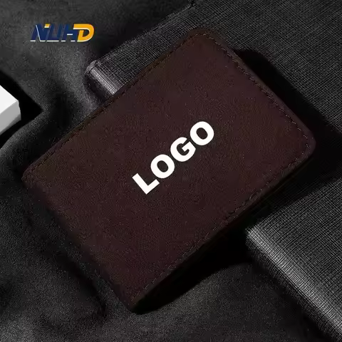 Suede Car Driving License Bag Card Credit Holder Purse Wallet Case Cover For Bentley Ferrari Lamborg