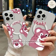 Hybrid Magnetic Samsung A15 A16 A25 A26 A25 A55 A36 A06 A56 4G 5G Case Trendy Cute Lotso Toy Story 0