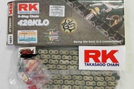 โซ่ (ขับล้อ) โอริง RK 428-132 สีทอง(เฉพาะแผ่นนอก)