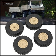 MELEN 4Pcs/Set RC Car Wheels, 70mm Diameter High Performance RC Tires, Durable Rubber Replacement RC
