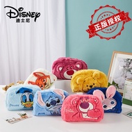 Beg Solek Mewah Comel Stitch Penyusun Kosmetik Kartun Berkapasiti Besar Sarung Pensil Anak Patung Pl