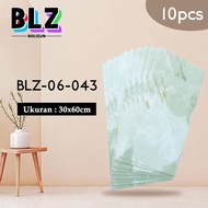 BOLIZUN (10 pcs) Wallpaper dinding VINYL Marble PASTEL 30 x 60 cm - Vinyl Marbel Granit - Stiker Ker