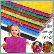 TAMAKO Glitter Foam Paper, EVA A4 Gold Powder Glitter Stickers, DIY Thick Sparkles Paper Cardstock D