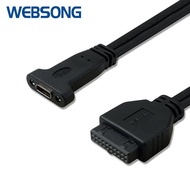 Type C 3.1 F to USB 3.0 Front Panel HeaderWebsong Cable