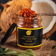 Homemade Sweet Coconut Achar | Jacob's Corner Achars | Kelapa | Achar/Acar/ Urukai/ Indian Pickles