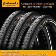 Continental Contact Urban  16 inch / 20 inch Stab-proof Tire for BMX Folding Bike,with Reflective Strip Foldable Tire Bike Tire