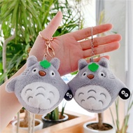 GANTUNGAN Totoro Keychain Plushie Keychain Car Motorcycle Home Keychain