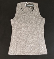 เสื้อกล้าม Tank Top ออกกำลังกายผู้หญิง Sports, สีเทา_Model1