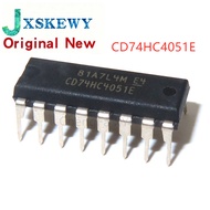 10PCS CD74HC4051E 74HC4051N SN74HC4051N HD74HC4051P In Stock DIP-16