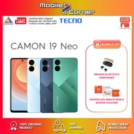 TECNO Camon 19 Neo (6GB ROM 128GB RAM) | Helio G85 Processor | 5,000mAh Battery | 🎁 Warranty under T