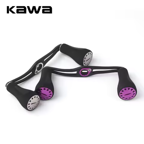 Kawa Fishing Reel Handle Metal Handle With Eva Knobs Length 120mm 38.8g/pc Suit D/A/S Casting Fishin