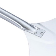 Penyodok pizza aluminium oak 12-inci yang boleh ditanggalkan, spatula pemindah kek pizza, alat pemba