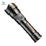 Portable Flashlight Outdoor Work Light Zoom Flashlight