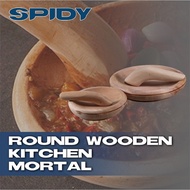 KAYU Spidy-wooden Kitchen Sauce Mortar Pestle Multifunctional Rujak Seasoning