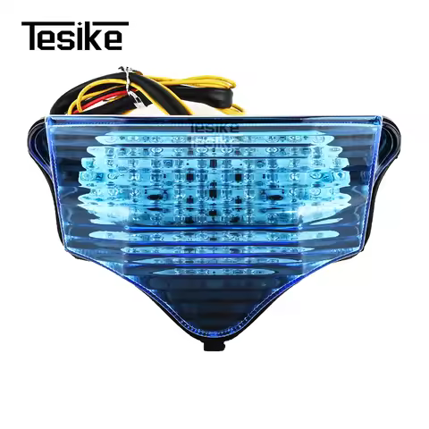 LED Tail Light For Yamaha FZ600 FZ6 FAZER 2004-2009 Motorcycle Taillight Integrated Brake Turn Signa