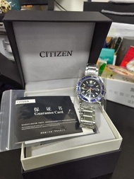 CITIZEN Promaster Eco-Drive 潛水錶，可以配襯膠帶