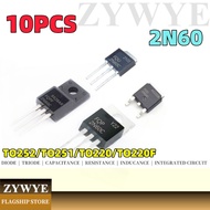 10pcs 2N60 FQPF2N60C FQP2N60C Field Effect Tube FQD2N60C FQU2N60C 2A600V MOS In-line Patch TO252 TO2