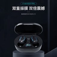 E7S Earphones TWS Real In-Ear Earbuds typec Spray Code nbht124.6