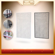 RoyalRack Wire Mesh Netting with Frame for Wire Hook Hanger Wall Netting Frame Mesh Hang 铁网