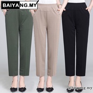 Plus Size M-3XL Harem Pants Women Korean Style High Waist Casual Vintage High Flexibility Woman Stra