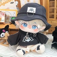 现货 恶魔喵娃衣20cm棉花娃娃娃衣男娃衣服套装毛绒公仔衣恶魔喵娃衣20cm棉花娃娃娃衣男娃衣服套装毛绒公仔衣