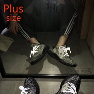 Premium YZY Unisex running shoes "Black/Reflective" FU9007 max size UK12.5 shine