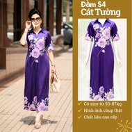 High-end middle-aged designer dress, given to grandmother or mother S4 - Cat Tuong Fashion