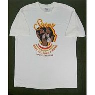 VINTAGE HANES BEEFY TSHIRT 90'S SISTERS BOONE EXPRESS USED MEN SIZE XL WHITE